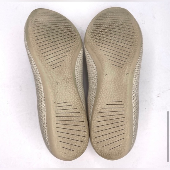 ALLBIRDS Tree Breezers Ballet Flats Limited Edition Cream Hush Size 8 - Picture 3 of 4